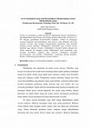 Research paper thumbnail of AYAT MUKJIZAT DALAM PENAFSIRAN THABATHABA’I DAN MUHAMMAD ASAD (Pembacaan Hermeneutis Terhadap Tafsir QS. Ali Imran (3): 49)