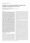 Research paper thumbnail of Development of Groundwater Irrigation in Telangana State: Challenges, Management and Way Forward