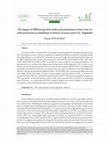 Research paper thumbnail of The impact of different growth media and ammonium-nitrate ratio on yield and nitrate accumulation in lettuce (Lactuca sativa var. longifolia)