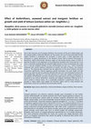 Research paper thumbnail of Effect of biofertilizers, seaweed extract and inorganic fertilizer on growth and yield of lettuce (Lactuca sativa var. longifolia L.)