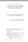 Research paper thumbnail of La significación del fenómeno amoroso en el pensamiento de Martin Heidegger