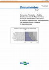 Research paper thumbnail of Demandas Priorizadas e Análise De Documentos De Patentes Para Inovação Em Produtos, Processos E Serviços Derivados Do Aproveitamento De Resíduos Rurais, Urbanos E Agroindustriais