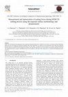 Research paper thumbnail of Measurement and optimization of cutting forces during M200 TS milling process using the response surface methodology and dynamometer