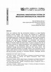 Research paper thumbnail of Regional Innovation System of Brazilian Aeronautical Industry