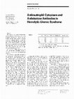 Research paper thumbnail of Antineutrophil Cytoplasm and Antielastase Antibodies in Hemolytic-Uremic Syndrome