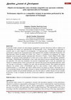 Research paper thumbnail of Objetivo De Desempenho Como Estratégia Competitiva Nas Operações Realizadas Pelos Supermercados De Paranaguá / Performance Objective as a Competitive Strategy in Operations Performed by the Supermarkets of Paranaguá