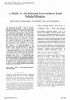 Research paper thumbnail of On the Statistical Distribution of Road Vehicle Vibrations