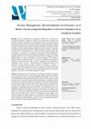 Research paper thumbnail of Jóvenes, Menosprecios y Reconocimientos en la Escuela y en el Barrio. Una Investigación Biográfica en Sectores Populares de la Ciudad de Córdoba