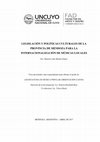 Research paper thumbnail of Legislación y políticas culturales de la provincia de Mendoza para la internacionalización de músicas locales