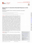 Research paper thumbnail of Novel Assay To Characterize Neutrophil Responses to Oral Biofilms