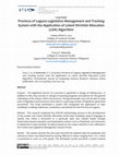 Research paper thumbnail of Province of Laguna Legislative Management and Tracking System with the Application of Latent Dirichlet Allocation (LDA) Algorithm