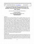 Research paper thumbnail of Assessment Of Materials Management Practices On Building Construction Sites In Owerri Metropolis, Imo State, Nigeria