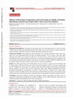 Research paper thumbnail of Influence of Heat Shock Temperatures and Fast Freezing on Viability of Probiotic Sporeformers and the Issue of Spore Plate Count Versus True Numbers