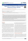 Research paper thumbnail of Application of Probiotics in Aflatoxins Risk Reduction in Foods: A Review