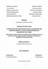 Research paper thumbnail of L’OPTIMISATION DES PERFORMANCES PAR LE MANAGEMENT DES ÉQUIPES DE PROJETS : CAS DE L’AGENCE NATIONALE DE RADIOPROTECTION  (ANRP)