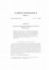 Research paper thumbnail of GAZETA MATEMATICĂ SERIA A ANUL XXXVI ( CXV ) Nr . 1 – 2 / 2018 ARTICOLE Computing exponential and trigonometric functions of matrices in M 2 ( C )