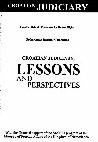 Research paper thumbnail of Reform of the judiciary and its limitations: the case of appointment of court presidents in the Republic of Croatia and its consequences