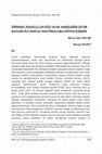 Research paper thumbnail of Zihinsel Engelli Çocuğu Olan Annelerin Ölüm Kaygısı ile Sosyal Politikalara Güven İlişkisi