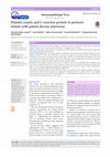 Research paper thumbnail of Platelet counts and C-reactive protein in preterm infants with patent ductus arteriosus