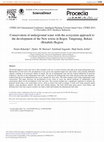 Research paper thumbnail of Conservation of Underground Water with the Ecosystem Approach to the Development of the New Towns in Bogor, Tangerang, Bekasi (Botabek) Region