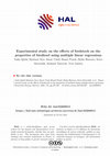 Research paper thumbnail of Experimental study on the effects of feedstock on the properties of biodiesel using multiple linear regressions