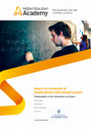 Research paper thumbnail of Report on the University of Huddersfield’s HEA-funded project – Employability in the Humanities Curriculum