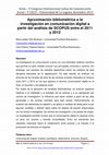 Research paper thumbnail of Aproximación bibliométrica a la investigación en comunicación digital, a partir del análisis de SCOPUS entre el 2011 y 2012