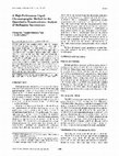 Research paper thumbnail of A High-Performance Liquid Chromatographic Method for the Quantitative Enantioselective Analysis of Mefloquine Stereoisomers