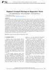 Research paper thumbnail of Buginese Arranged Marriage in Mappasitaro Movie