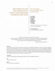 Research paper thumbnail of Bioturbation and the formation of latent stratigraphies on prehistoric sites