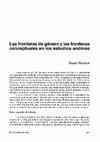 Research paper thumbnail of Las fronteras de género y las fronteras conceptuales en los estudios andinos