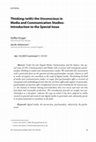 Research paper thumbnail of Thinking (with) the unconscious in media and communication studies: Introduction to the special issue