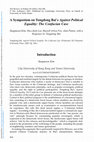 Research paper thumbnail of Introduction - Tongdong Bai, Against Political Equality: The Confucian Case. (Princeton, NJ: Princeton University Press, 2020. Pp. 344.)