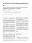 Research paper thumbnail of Letter to “Basics of Ultrasound for Musculoskeletal Evaluation in the Rehabilitation Settings: Review of the Literature”