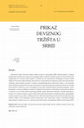 Research paper thumbnail of Presentation of the foreign exchange market in Serbia