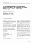 Research paper thumbnail of The Beneficial Effects of a Direct Thrombin Inhibitor, Dabigatran Etexilate, on the Development and Stability of Atherosclerotic Lesions in Apolipoprotein E-deficient Mice