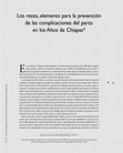 Research paper thumbnail of Los rezos, elemento para la prevención de las complicaciones del parto en los Altos de Chiapas