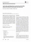 Research paper thumbnail of Anterior hip capsuloligamentous reconstruction with Achilles allograft following gross hip instability post-arthroscopy