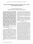 Research paper thumbnail of Research on Bank Relationship and Its Impact on Capital Structure: A Study of Listed Companies on Kse Pakistan