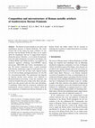 Research paper thumbnail of Composition and microstructure of Roman metallic artefacts of Southwestern Iberian Peninsula