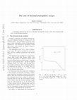 Research paper thumbnail of Thermally driven escape from Pluto’s atmosphere: A combined fluid/kinetic model