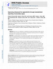 Research paper thumbnail of Improving ultrasound for appendicitis through standardized reporting of secondary signs