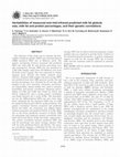 Research paper thumbnail of Heritabilities of measured and mid-infrared predicted milk fat globule size, milk fat and protein percentages, and their genetic correlations