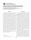 Research paper thumbnail of Genetic parameters for natural antibodies and associations with specific antibody and mastitis in Canadian Holsteins