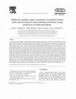 Research paper thumbnail of Method for spatially explicit calculations of potential biomass yields and assessment of land availability for biomass energy production in Northeastern Brazil