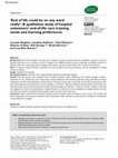 Research paper thumbnail of End of life could be on any ward really': A qualitative study of hospital volunteers' end-of-life care training needs and learning preferences