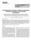 Research paper thumbnail of Mating Behavior of Mahanarva spectabilis (Hemiptera: Cercopidae) Under Laboratory Conditions