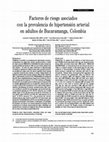 Research paper thumbnail of Factores de riesgo asociados con la prevalencia de hipertensión arterial en adultos de Bucaramanga, Colombia