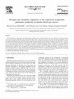 Research paper thumbnail of Nitrogen and metabolic regulation of the expression of plastidic glutamine synthetase in alfalfa (Medicago sativa)