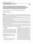 Research paper thumbnail of Performance-Based Financing, Basic Packages of Health Services and User-Fee Exemption Mechanisms: An Analysis of Health-Financing Policy Integration in Three Fragile and Conflict-Affected Settings